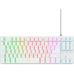 Trust Tastiera Gaming GXT 833 Thado TKL IT Retroilluminata White
