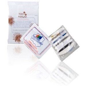 Tirolix Set 500 Pezzi Panno Antimacchia e Kit da Cucito 100% Nature