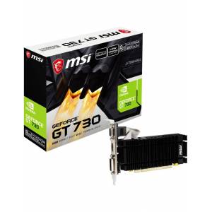 MSI Scheda Video MSI Nvidia GeForce GT 730 2GB GDDR3 + Staffa Low Profile