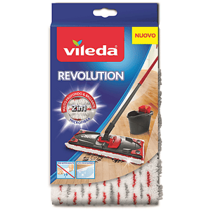 VILEDA ACCESSORIO PULIZIA  REVOLUTION RICAMBIO 2in1