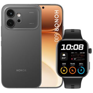 Honor 600  + Smartwatch CHOICE Watch 2i 16,7 cm (6.57'') Doppia SIM Android 16.0 5G USB tipo-C 8 GB 512 GB 6400 mAh Nero
