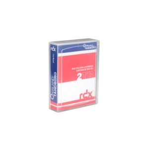 Overland Cassetta vergine  8731-RDX supporto di archiviazione backup Cartuccia RDX 2 TB [8731-RDX]