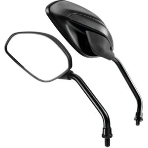 Specchi Retrovisori Moto Lampa Dexter Nero Coppia taglia unica