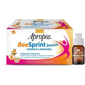 DESA PHARMA Srl Apropos, Bee Sprint Junior Energia e Memoria, 10 Flaconcini
