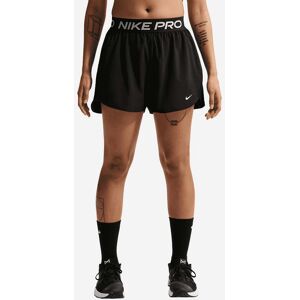 Nike Pro Logo 3in W - Short Training - Donna - Nero XS