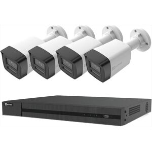 EZVIZ Kit Di Videosorveglianza Pack Nvr X5k + H3k 4k Poe-bianco/nero