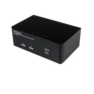 StarTech.com Switch KVM USB doppio DisplayPort 2 porte con audio e hub USB 2.0 (SV231DPDDUA)