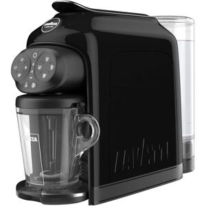 Deseablack Desea - Macchina Caffé Espresso Capsule Lavazza A Modo Mio Con Cappuccinatore Colore Nero