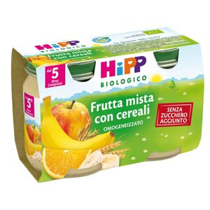 HIPP Bio Omogeneizzato Frutta Mista E Cereali 2x125g