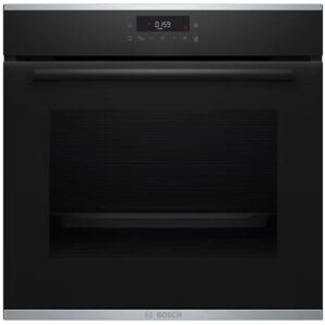 Forno da incasso Bosch HBA272BB0 , larghezza 59,4 cm, 71 L, pirolisi, sicurezza bambini, 7 tipi di riscaldamento