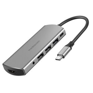 Mediacom ADATTATORE USB-C / HDMI + USB-C + 3 USB 3.0 MD-C309