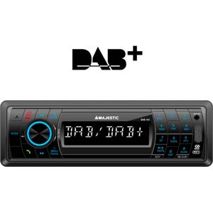 Majestic Dab 443 Autoradio Bluetooth 1 Din Radio Dab+ Mp3 Potenza 45 Watt Vivavoce Con Ingresso Usb Sd Aux Colore Nero - Dab 443