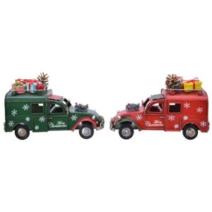 IPERBRIKO Natale Car Iron Glitter Pinecone 2Col Ass - Idee Regalo