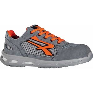 U-power SCARPA ANTINFORTUNISTICA 42  ULTRA BASSA CLASSE S1P SRC ESD GRIGIA ARANCIO