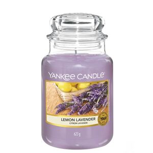 YANKEE CANDLE Candela Lemon Lavender Giara Grande 623 gr