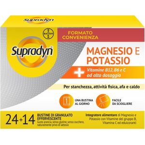 Bayer Supradyn Magnesio E Potassio 14+24 Bustine Integratore