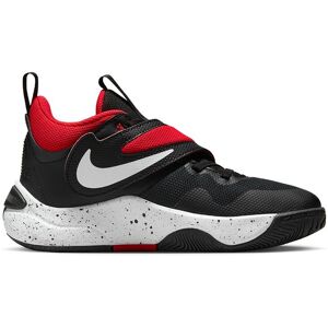 Nike Team Hustle D 11 Nero Rosso Scarpe Basket Bambino EUR 40 / US 7Y