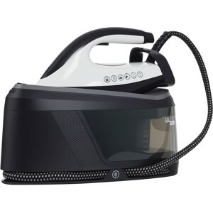 Homcom Centro Stiro 2800W 100 g/min Funzione ECO Suola in Ceramica Doppio Strato Anticalcare Serbatoio Estraibile 2 L Blu   Aosom Italy