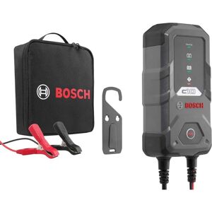 Bosch Caricabatteria C10 per batterie auto e moto da 12V