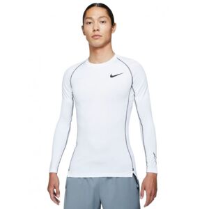 Nike Abbigliamento compressivo Pro Dri-Fit Tight Top LS M white/black/black XXL