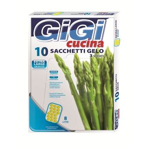 Gigi Cucina Sacchetto Gelo Gelo Maxi 34 X 52 Cm. / 10 Pz.