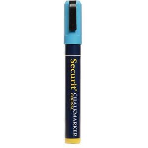 Securit Pennarello Medium per Lavagna Blu Chalkmaker
