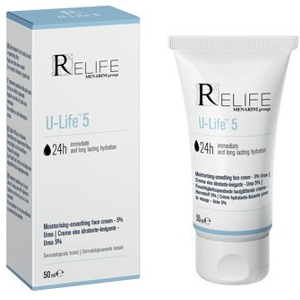 RELIFE Srl U-Life 5 Crema 50ml - Crema Viso e Corpo Idratante-Levigante