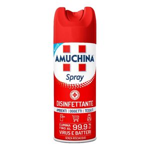 Angelini Ch Amuchina Spray Disinfettante Ambienti/Oggetti/Tessuti 400ml - Pulizia Efficace e Sicura per Casa e Ufficio