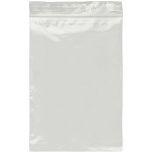 SPRINTIS 1000 Unità - Sacchetti con chiusura ZIP, plastica PE 50 x 100 mm   50 µm, trasparente