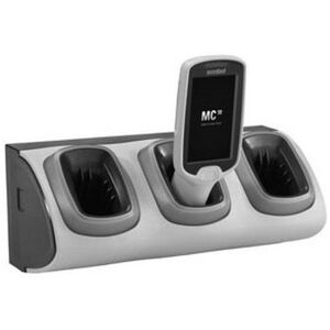Zebra Motorola CRD-MC18-3SLOTH-01 Caricabatterie per dispositivi mobili PDA Grigio AC, dC Interno