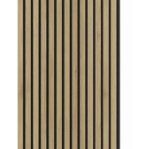 Denpanels Pannello fonoassorbente decorativo ACU-line rovere 260x52 cm Sp. 1,7 cm