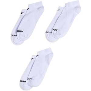 Freddy Pack 3 calzini sportivi corti con linguetta antiscivolo White Donna 35-38