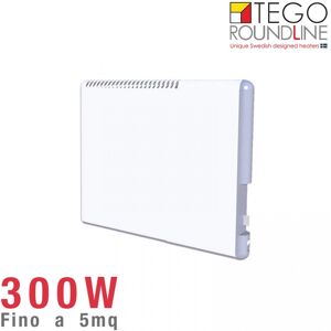Radiatore svedese TEGO 300W basso consumo   h. 40cm   fino 5 m²