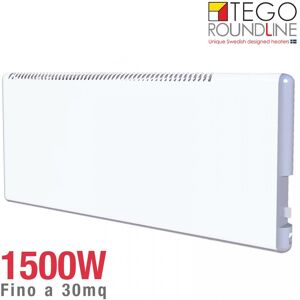 Radiatore svedese TEGO 1500W basso consumo   h. 40cm   fino 30 m²