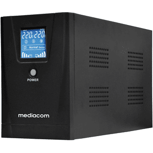 Mediacom GRUPPO DI CONTINUITÀ  UPS 850VA CON DISPLAY