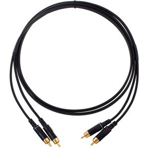 Sommer Cable Onyx Cinch / RCA Cable 2,0 nero