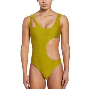 Nike Costume da bagno 1 pezzo Swim Cachi Donne NESSD288-314 S