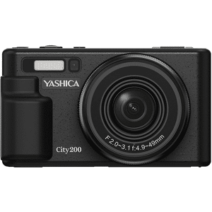 YASHICA FOTOCAMERA DIGITALE  City 200 Zoom ottico 10x, 13 megapixel, nero