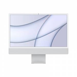 Apple iMac 24" Retina 4,5K con Chip M1 8 core CPU e 8 core GPU Archivazione 256GB con 8GB di memoria unificata e Magic Keyboard con Touch ID Argen