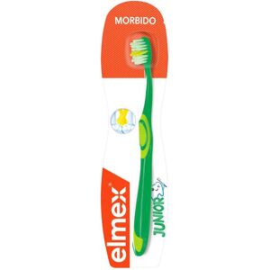 COLGATE PALMOLIVE COMMERC Srl Elmex Spazzolino Junior Bimbi Bambini 6-12 Anni Morbido Vari Colori, 1 Pezzo