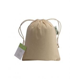 Gedshop 1000 Sacchetto regalo in cotone organico neutro o personalizzato