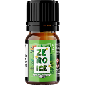 Reload Vape Kiwi Passion Fruit Mango Zero Ice Aroma Concentrato 10ml Frutta Tropicale