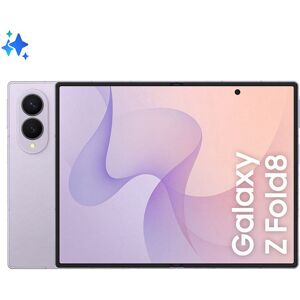 Samsung Galaxy Z Fold8 , 256GB, Lavender, Nuovo formato, Rapporto Display Esterno 10:16   Interno 4:3, Processore Potente, 4800 mAh, RAM 12GB, Camera 50M