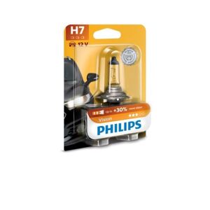 Philips Lampada ad incandescenza alogena H7 Vision Moto 12V, 55W