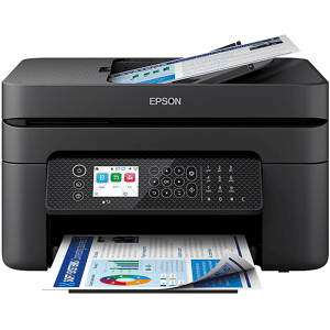 Epson Stampante Inkjet Multifunzione 4 in 1 a colori  WorkForce WF-2950DWF, A4, Fronte retro automatico, WiFi, Nera