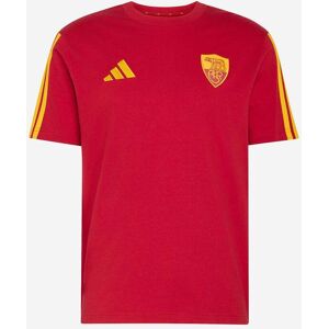 Adidas Roma Dna 26-27 M - Abbigliamento Calcio Ufficiale - Uomo - Rosso XL