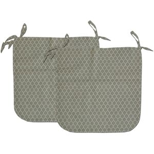- Set 2 cuscini quadrati arredo giardino tinta unica
