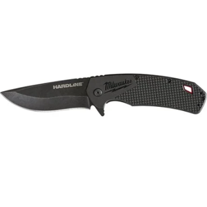Milwaukee 4932492453 Coltello sport richiudibile a lama liscia extra resistente da 89 mm