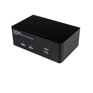StarTech.com Switch KVM USB doppio DisplayPort 2 porte con audio e hub 2.0 [SV231DPDDUA]