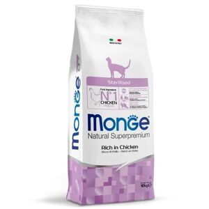 Monge Natural Superpremium Sterilised Cat Adult con Pollo 10KG